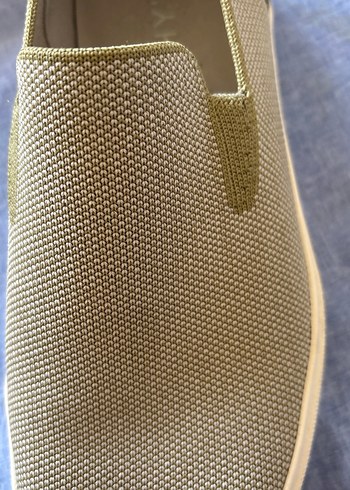 Bej Espadril Ayakkabı Elastik Detaylı rahat - Görsel 6