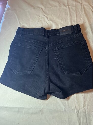 Pull and Bear Pull&Bear Siyah Kot Şort
