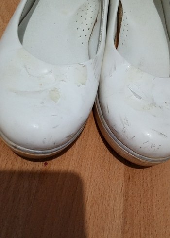 Diğer Beyaz Kız Çocuk Babet Ayakkabı