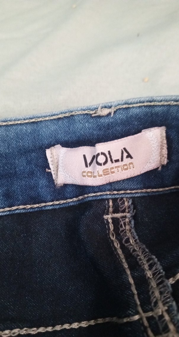 kadın Mavi Kot Askılı Tulum 36 beden - Görsel 2