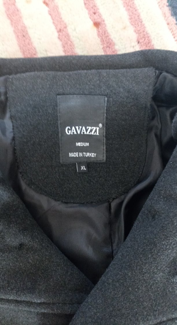 Gri Kemerli Midi Kadın Kaban - Görsel 3