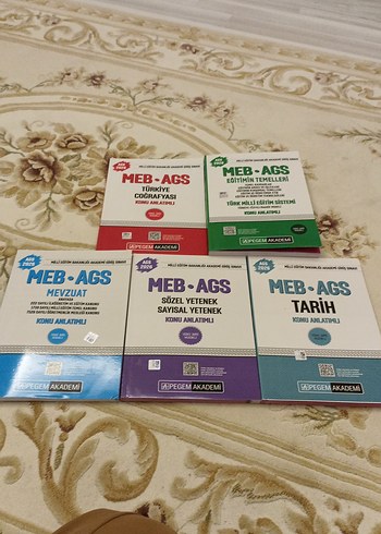 MEB-AGS Konu Anlatımlı Sınav Hazırlık Seti PEGEM YAYINCILIK - Görsel 2