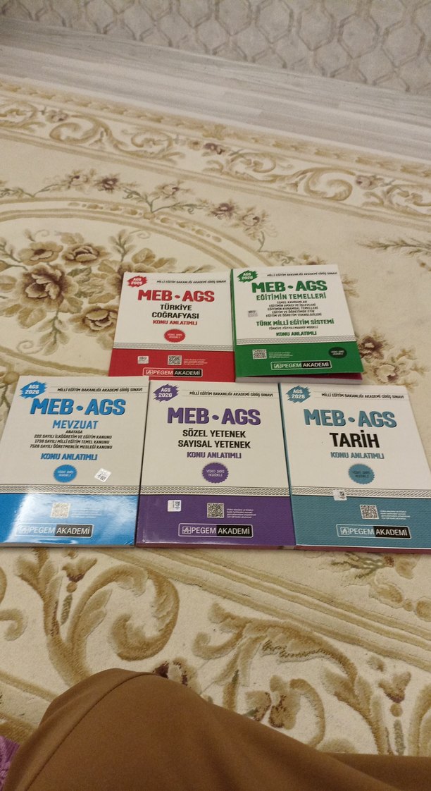 MEB-AGS Konu Anlatımlı Sınav Hazırlık Seti PEGEM YAYINCILIK - Görsel 2