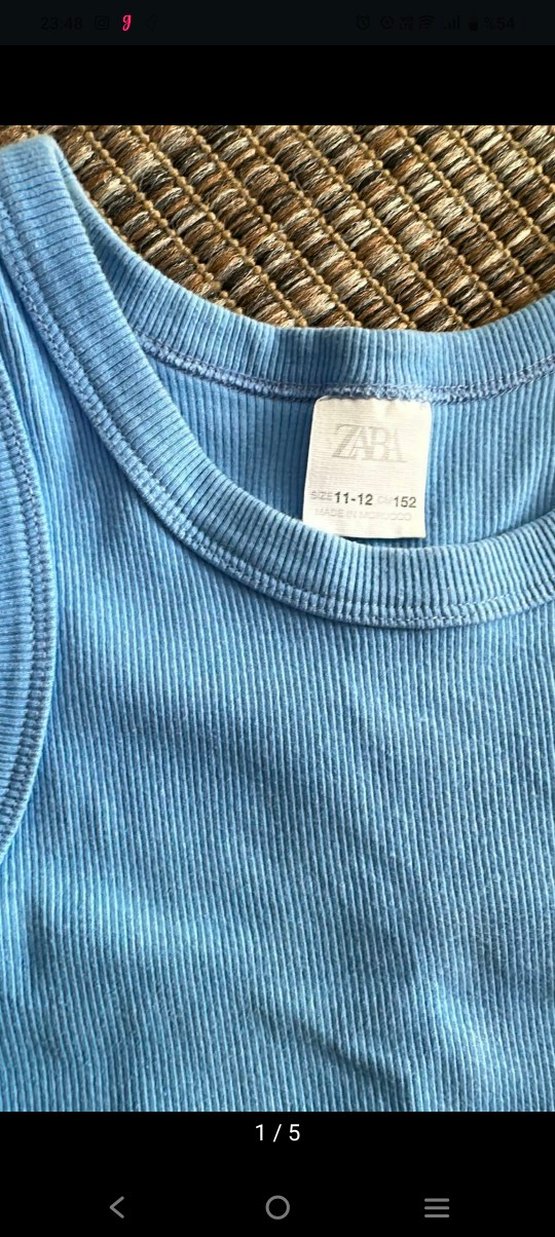 Pastel Mavi kız çocuk elbise - Görsel 3