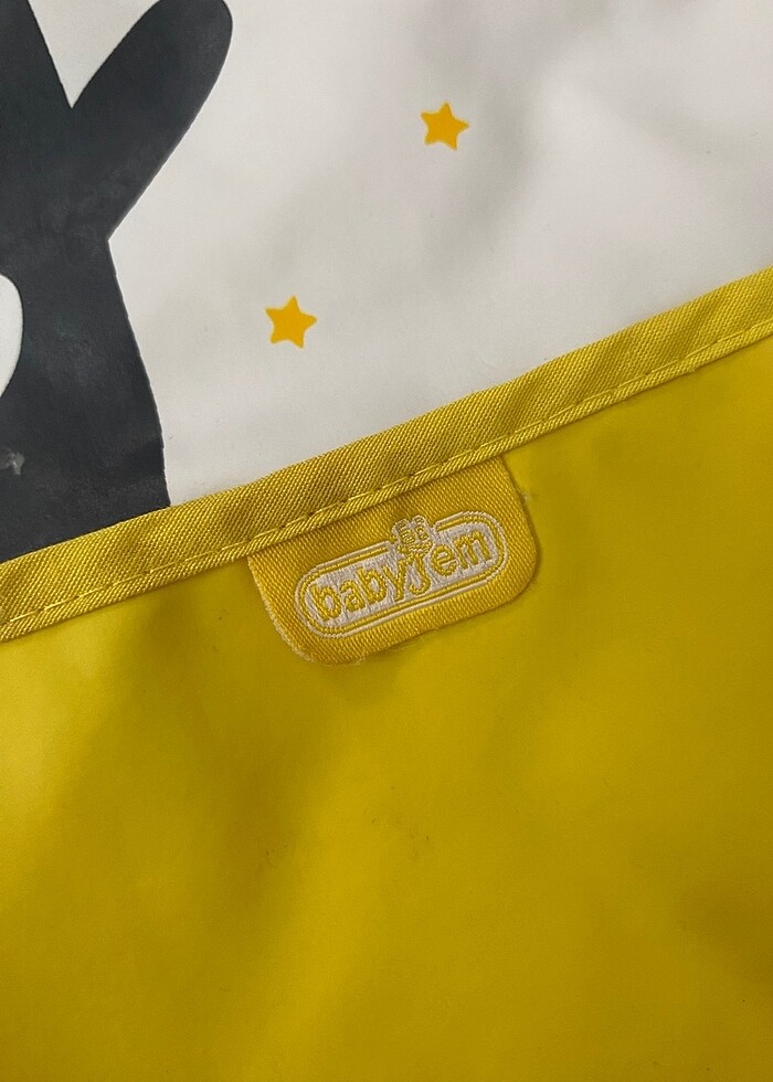 Uzun kollu Mama önlüğü sarı - Görsel 2