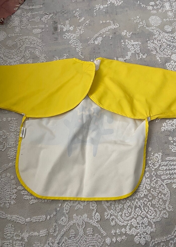 Uzun kollu Mama önlüğü sarı - Görsel 3