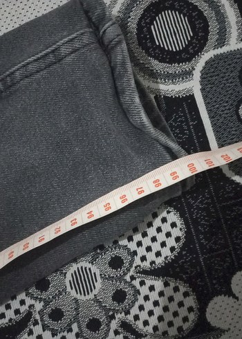 Gri Erkek Kot Pantolon - Görsel 6