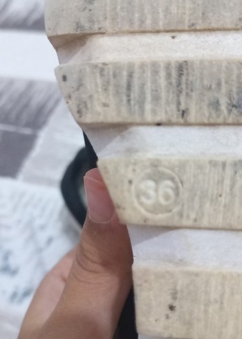 36 Beden beyaz Renk Siyah Elastik Dolgu Topuklu Spor Ayakkabı