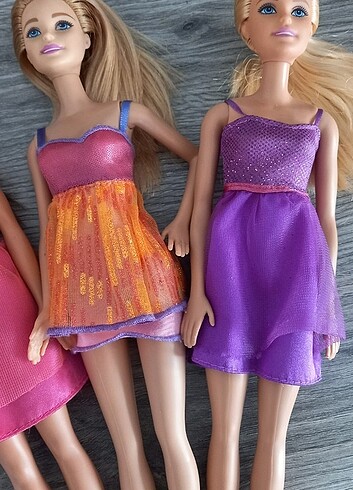  Beden Barbie Bebek Orjinal (3 Adet)