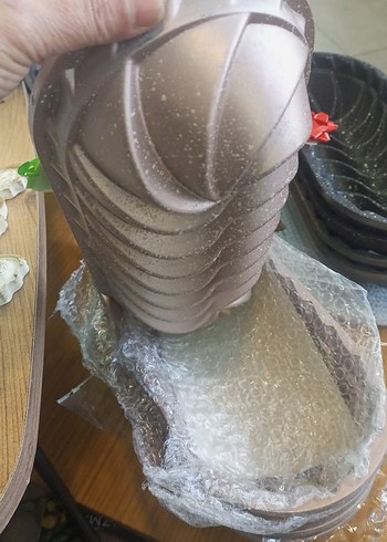 Kahverengi Parlak Kek Kalıbı - Görsel 2