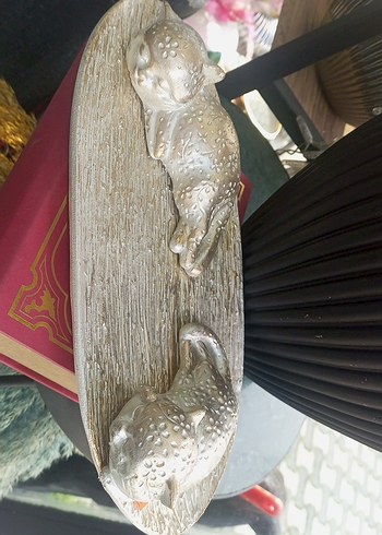 Dekoratif Kedi Figürlü Tepsi - Görsel 2