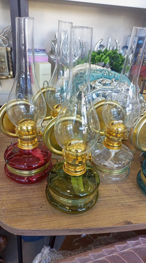 Renkli Cam Gaz Lambaları Seti - Görsel 2