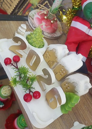 Renkli 2026 Temalı Mum Seti - Görsel 2