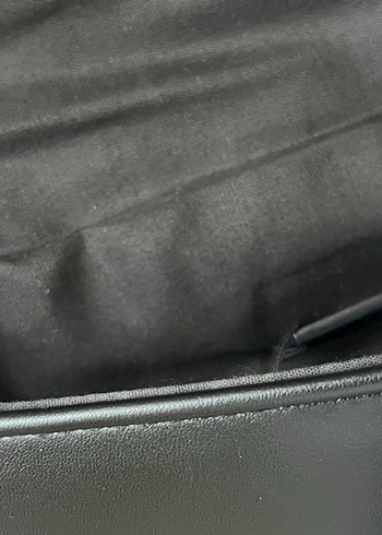 Siyah Deri Örgülü Kadın Çanta - Görsel 6