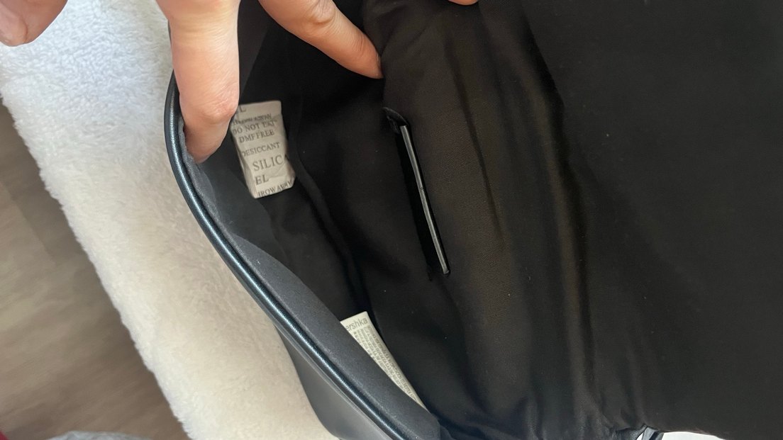 Siyah Deri Örgülü Kadın Çanta - Görsel 4