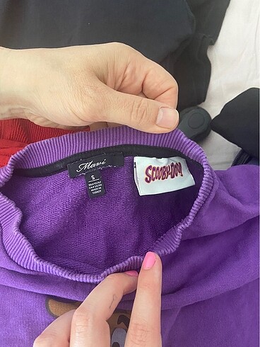 Mavi Jeans Mor Scooby-Doo Sweatshirt/Kazak