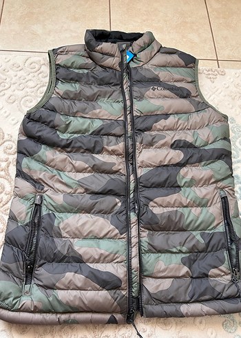 Columbia Kamuflaj Desenli Erkek Yelek