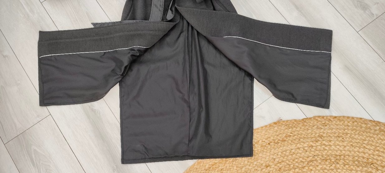 Y Londan Kahverengi Kürklü Yaka Kaban - Görsel 5