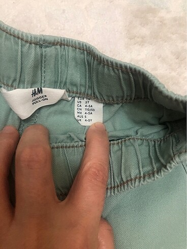 4 Yaş Beden Erkek çocuk jogger pantolon