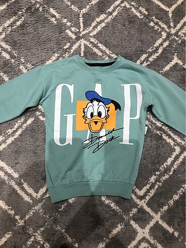 Erkek çocuk pamuklu sweatshirt