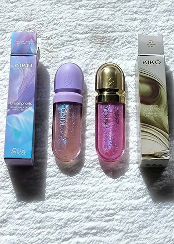 KIKO Mor Pastel Parlak Likit Ruj