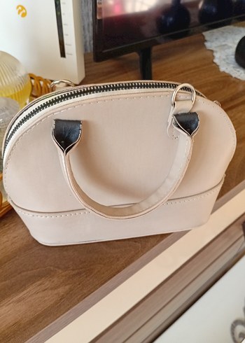 Beyaz Deri Kadın Çanta - Görsel 2