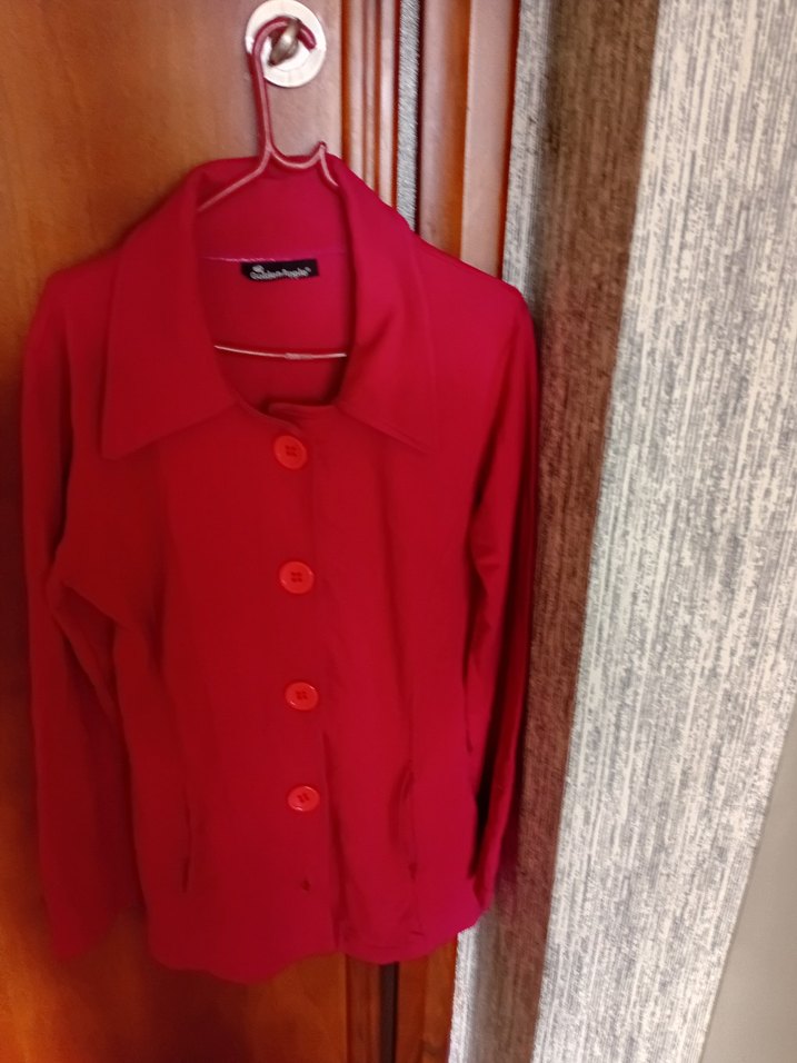 Pembe Düğmeli Midi Hamile Kaban - Görsel 2