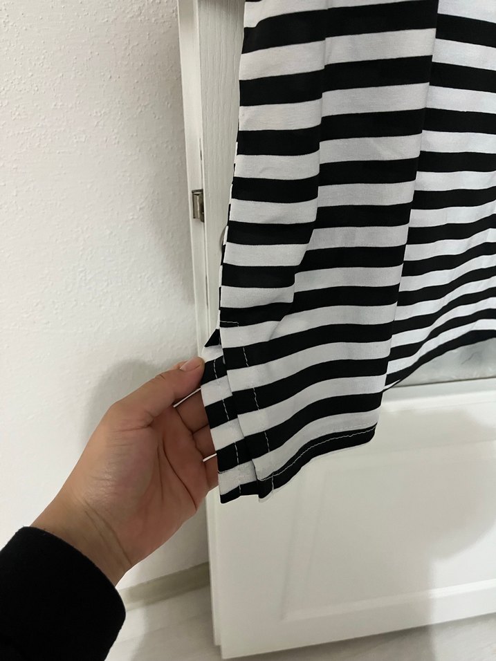 Çizgili Uzun Tunik - Görsel 3