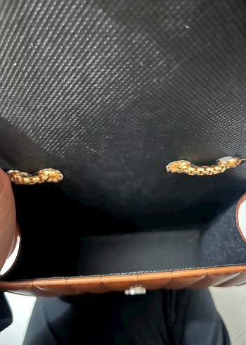 Kahverengi Deri Çanta - Görsel 3