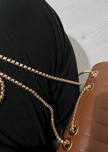 Kahverengi Deri Çanta - Görsel 4