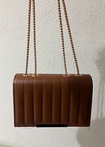 Kahverengi Deri Çanta - Görsel 2