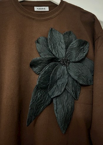 Kahverengi Kadın Tunik - Görsel 2