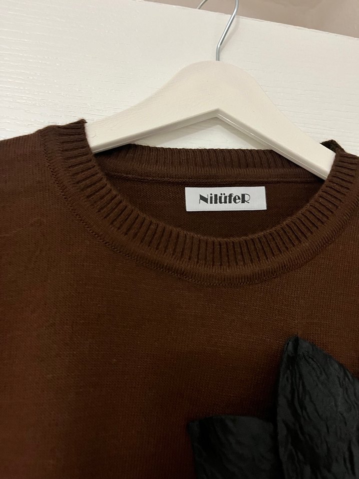 Kahverengi Kadın Tunik - Görsel 3