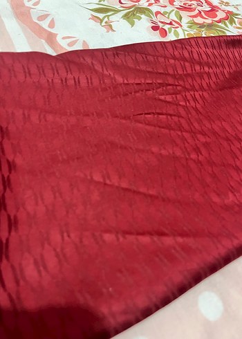 Bordo Eşarp - Görsel 3