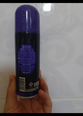 MOV Mor Parlak vücut Spreyi - Görsel 2