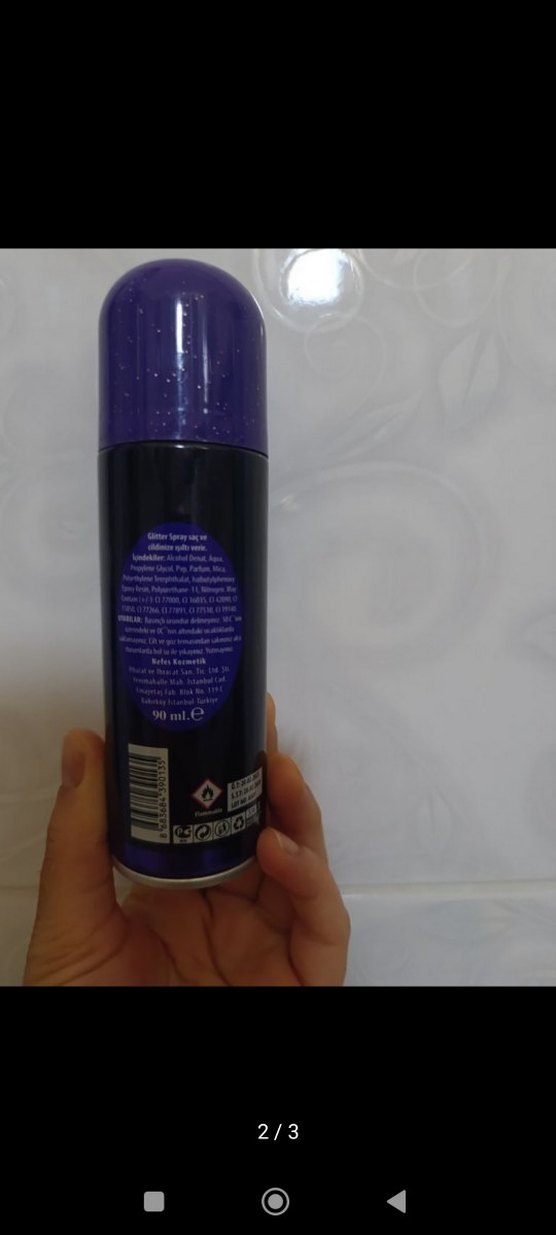 MOV Mor Parlak vücut Spreyi - Görsel 2