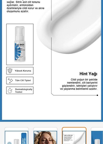 Luis Bien Güneş Koruyucu Krem SPF 50 - Görsel 4
