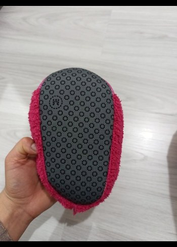 Kız Çocuk Pembe Barbie Desenli Ev Terliği - Görsel 3