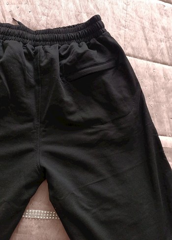 Erkek Siyah Rahat Kesim Eşofman Altı boy 103cm bilek 19cm - Görsel 2