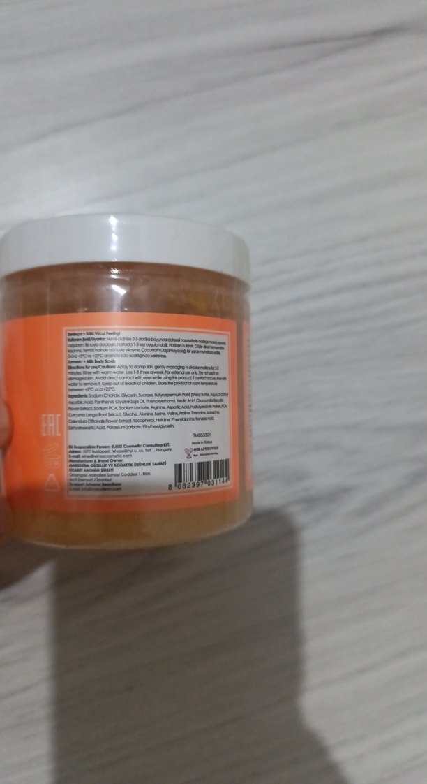 Maru-Derm Zerdeçal ve Süt Vücut Peelingi - Görsel 2