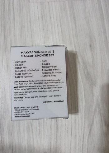 Pastel Pembe Makyaj Süngeri Seti - Görsel 2