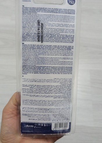 Pastel Pembe Bebek Biberonu 0-6 Ay - Görsel 2