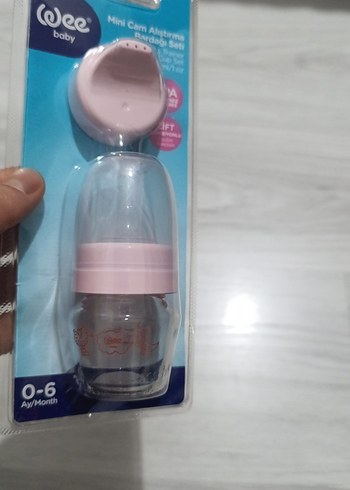 Pastel Pembe Bebek Biberonu 0-6 Ay - Görsel 3