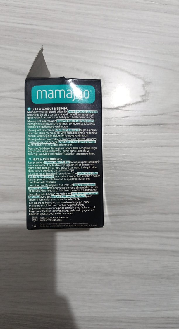 Mamajoo Gündüz Gece 160ml Bebek Biberonu - Görsel 2