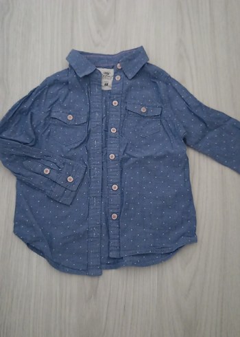 Uzun Kollu Denim Gömlek - Görsel 2