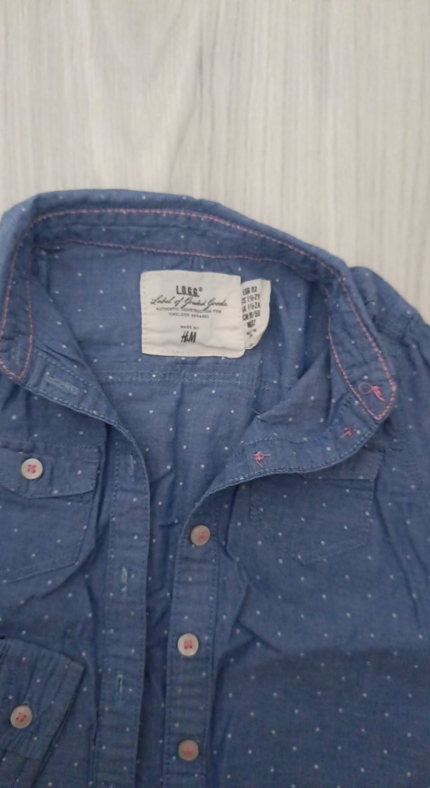 Uzun Kollu Denim Gömlek - Görsel 3