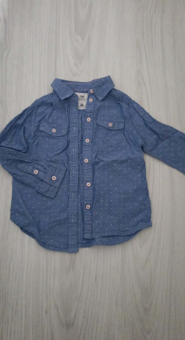 Uzun Kollu Denim Gömlek - Görsel 2