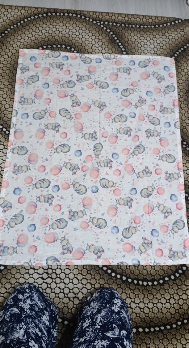 Flanel bebek battaniyesi - Görsel 4