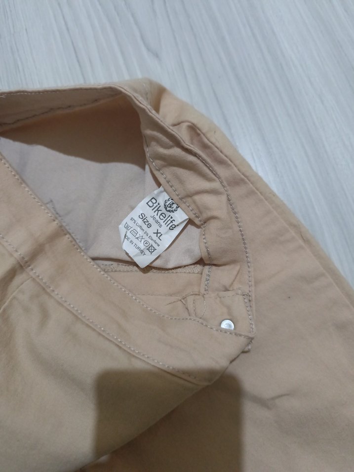 Bej Kadın Regular Fit Kumaş Pantolon - Görsel 5