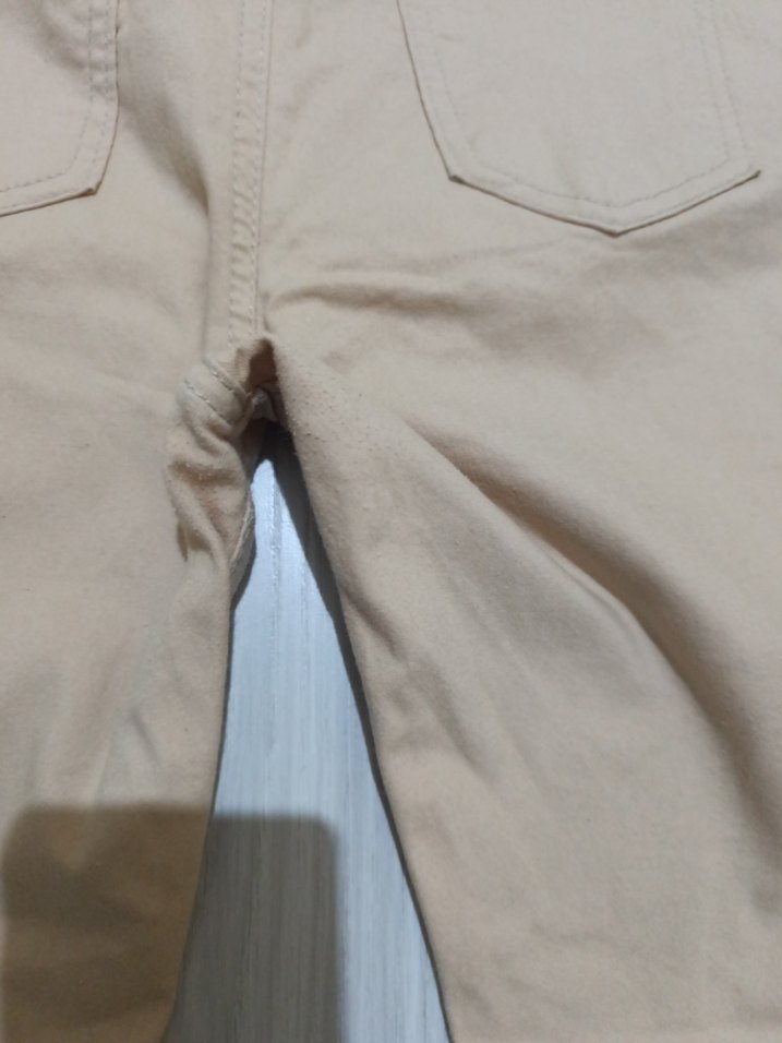 Bej Kadın Regular Fit Kumaş Pantolon - Görsel 4